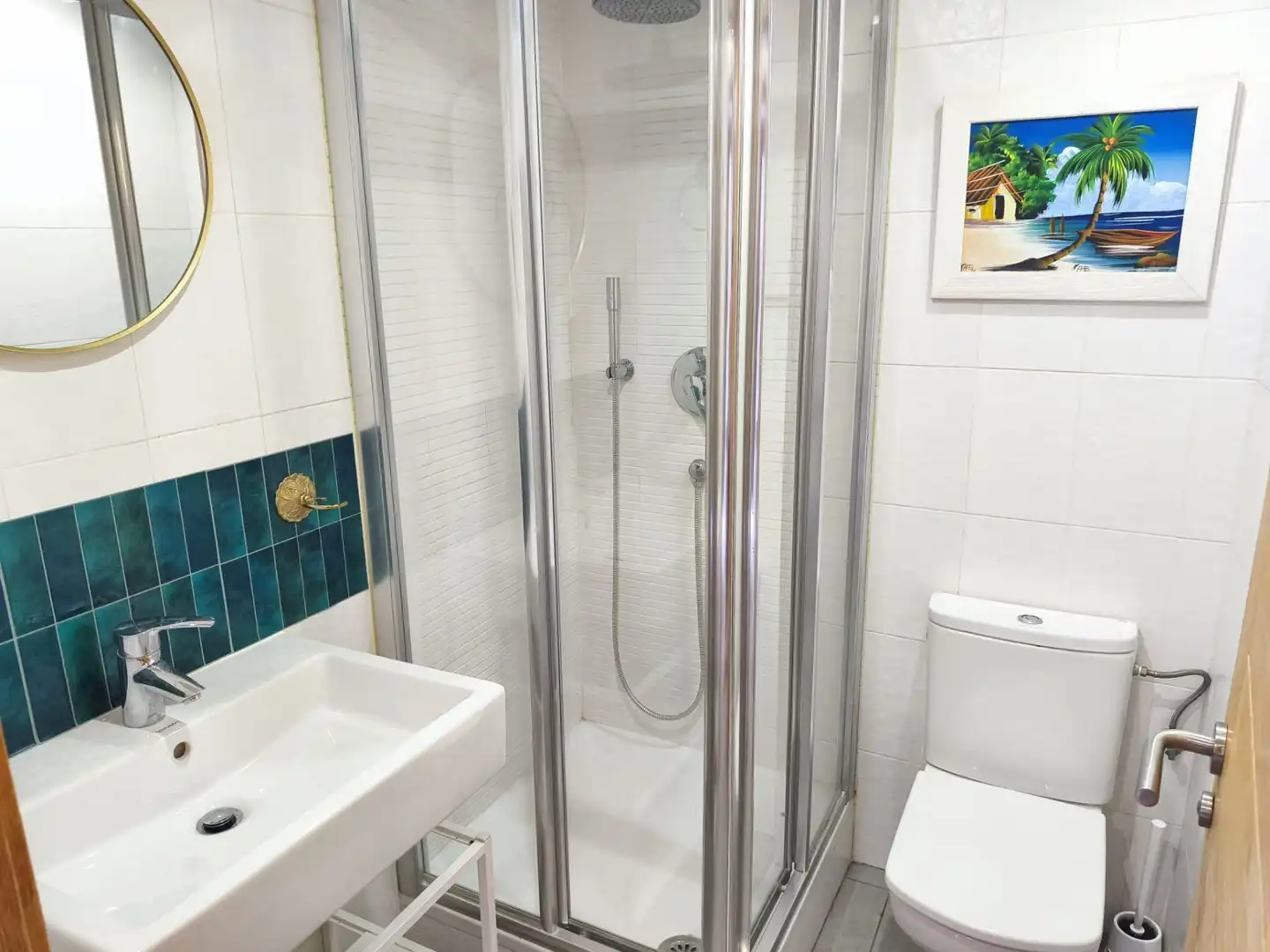 Bany de Apartament en venda en Mojácar amb Aire condicionat, Calefacció i Moblat