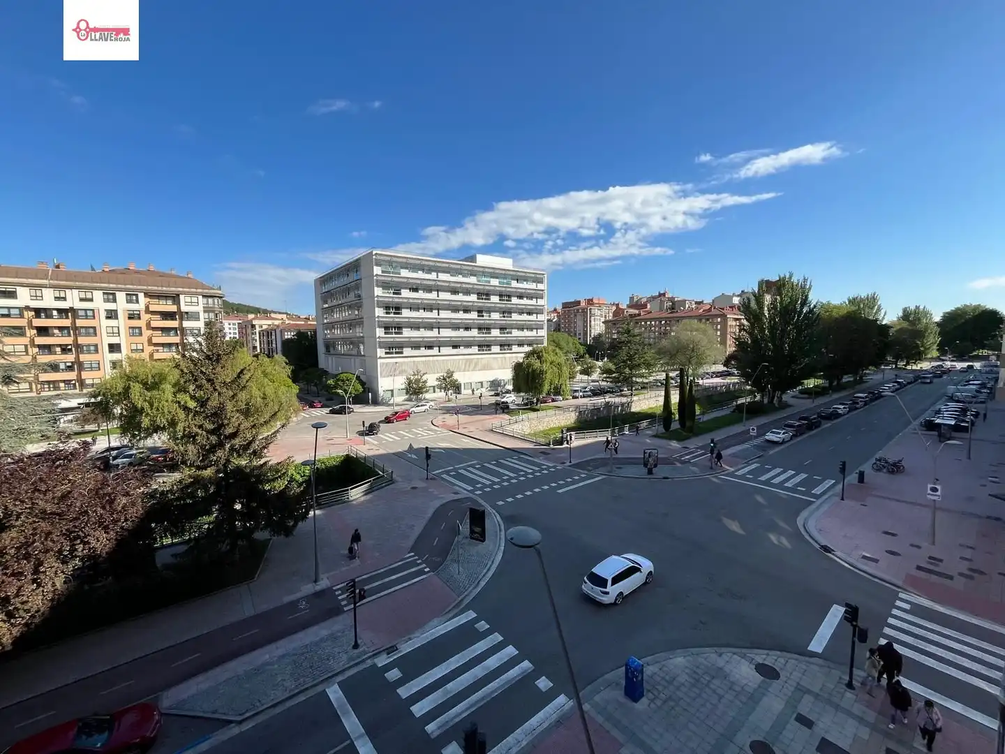 Exterior view of Flat for sale in Burgos  with Heating, Parquet flooring and Terrace
