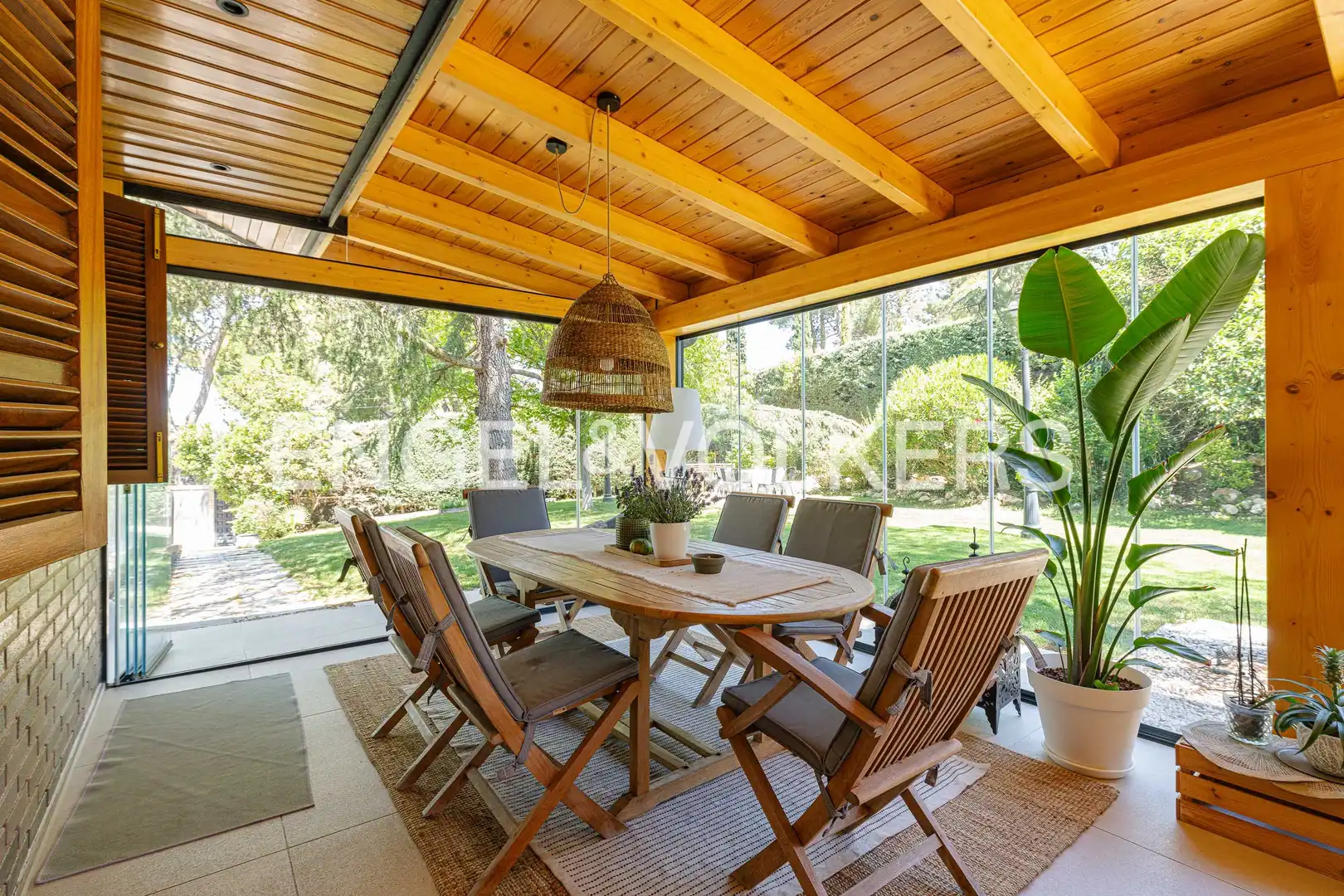 Terraza de Casa o chalet en venta en Boadilla del Monte con Aire acondicionado, Calefacción y Jardín privado