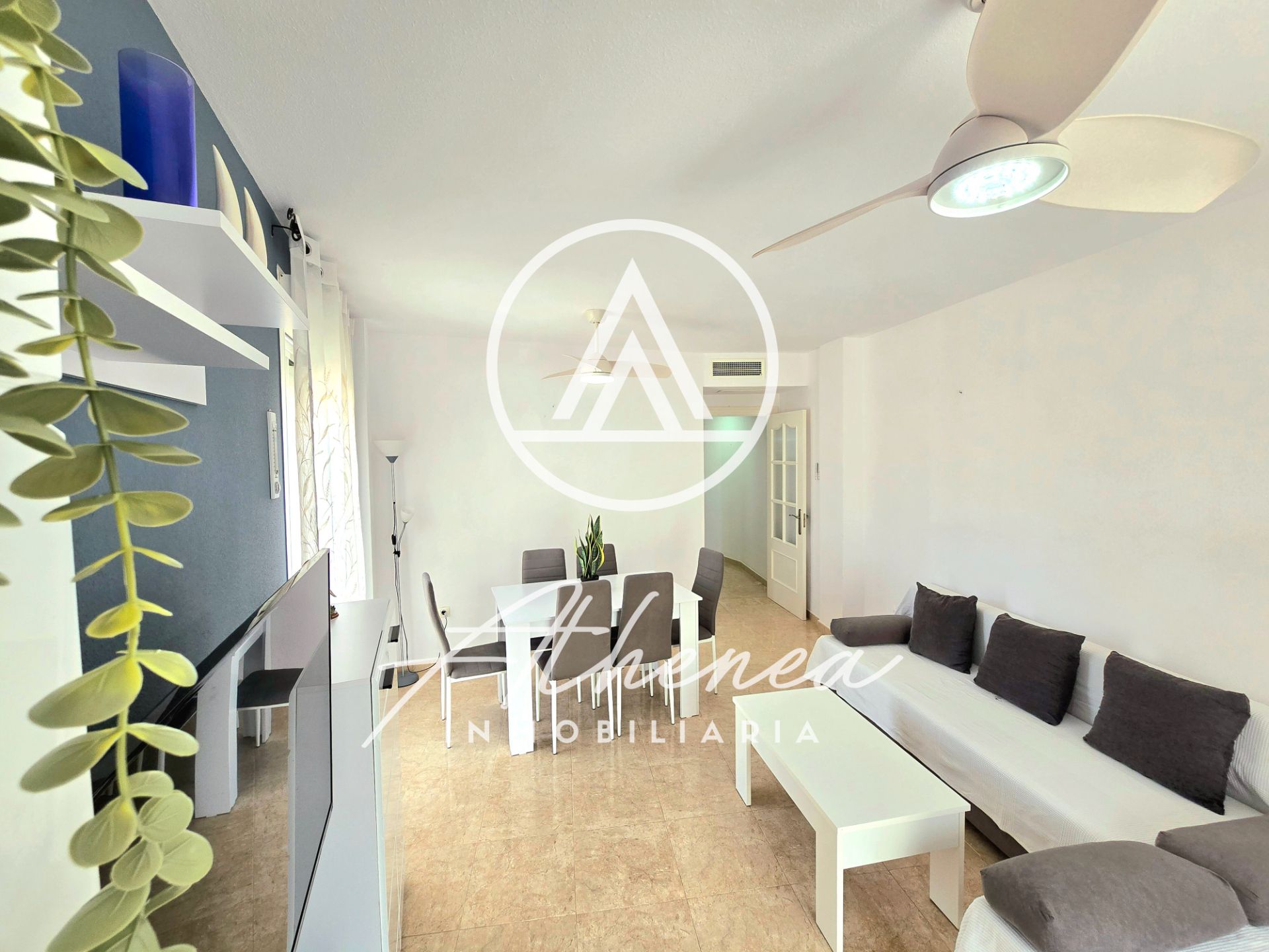 Exterior view of Flat for sale in Roquetas de Mar  with Air Conditioner, Furnished and Balcony