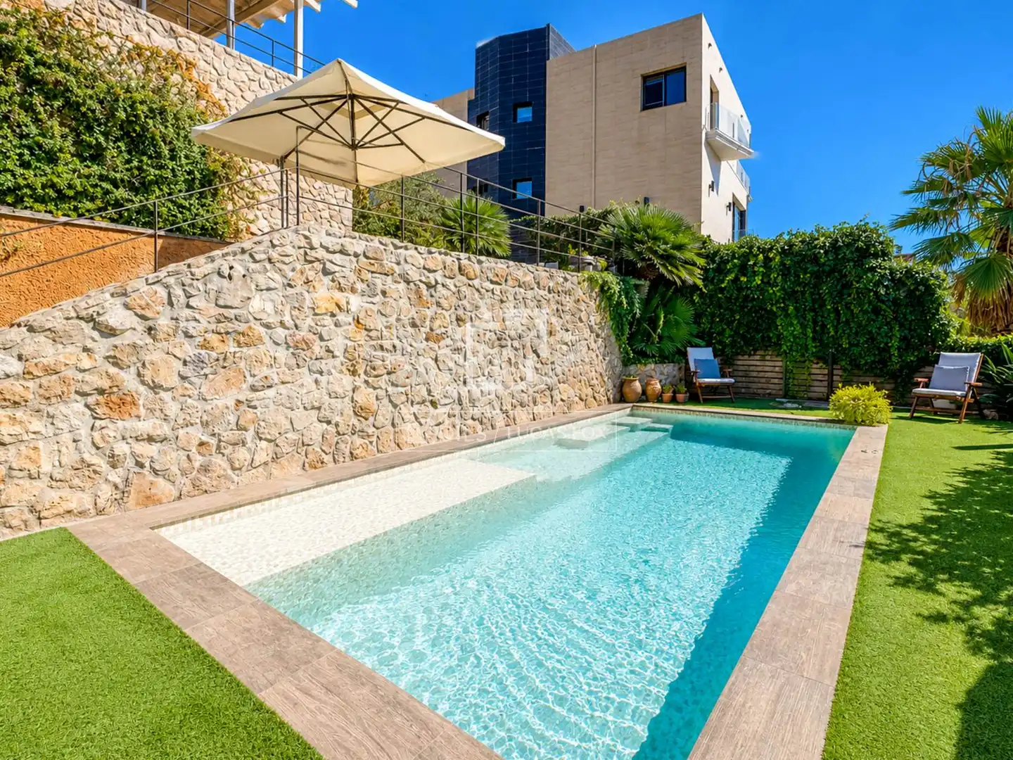 Swimming pool of Houses for sale in Olivella  with Heating, Private garden and Terrace
