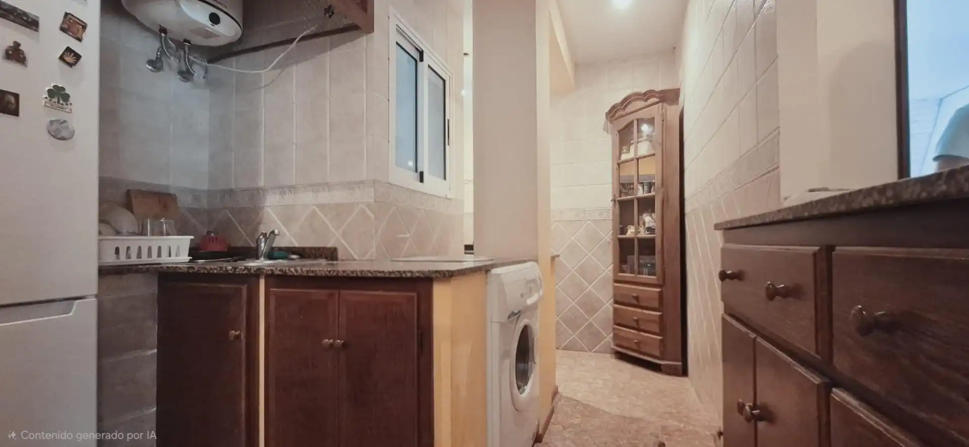 Cocina de Piso en venta en Roquetas de Mar con Terraza y Amueblado