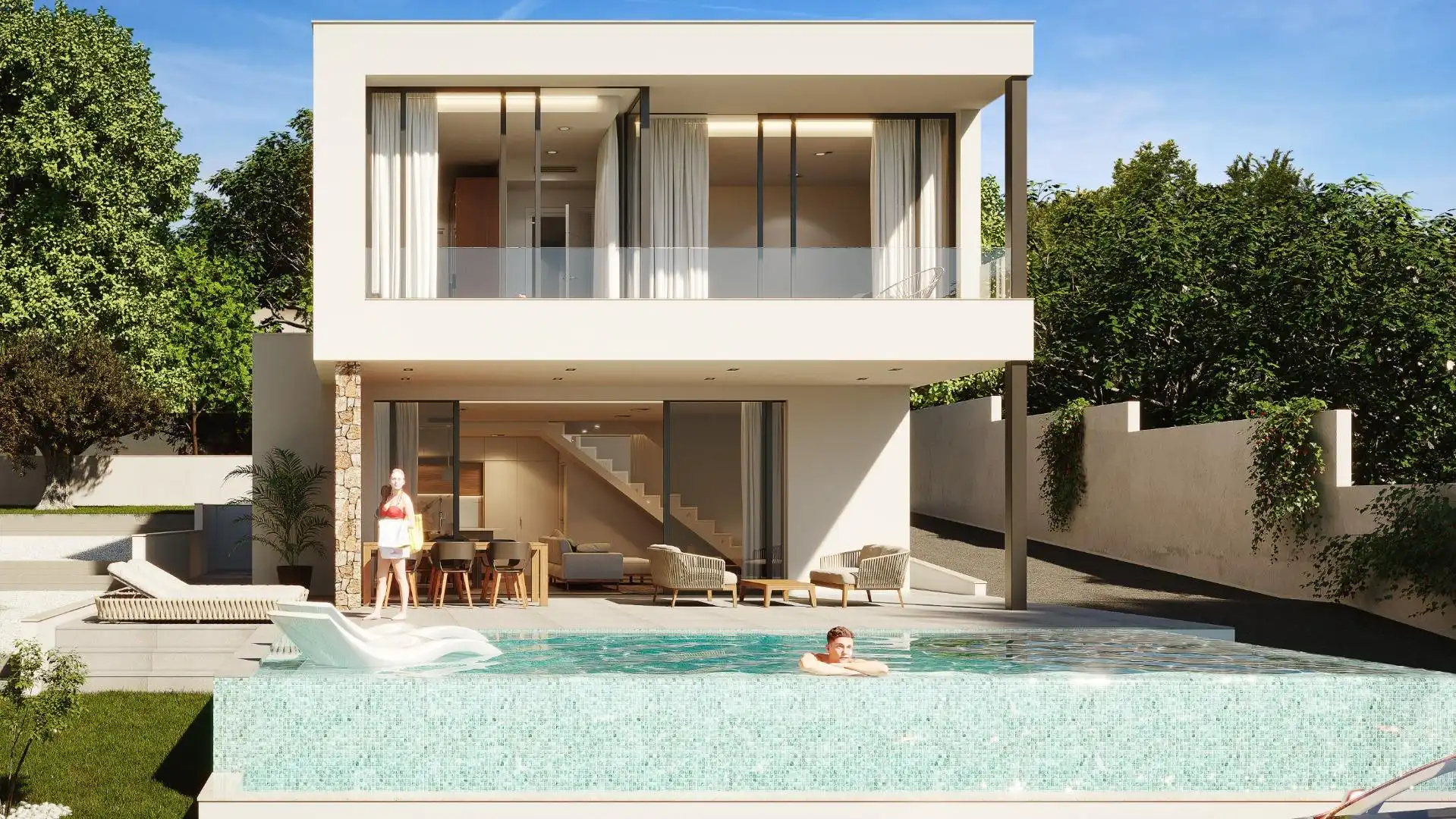 Piscina de Casa o xalet en venda en Pilar de la Horadada amb Piscina