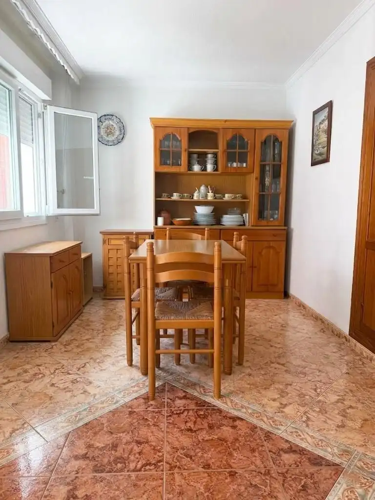 Dining room of Flat for sale in Málaga  with Air Conditioner, Heating and Terrace