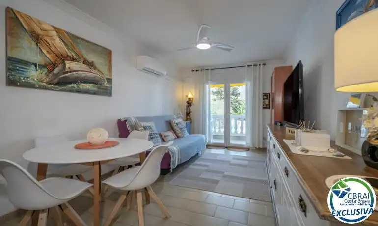 Schlafzimmer von Erdgeschoss zum Verkauf in Empuriabrava mit Möbliert und Gemeinschaftspool