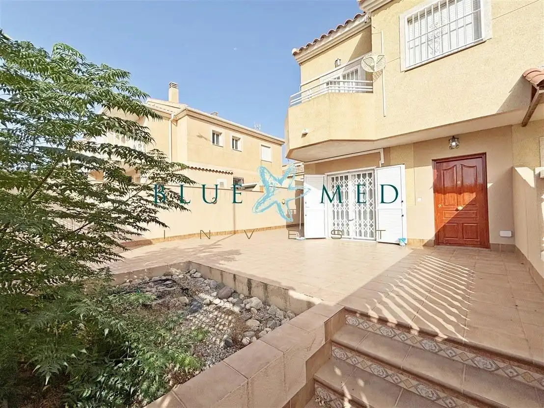 Exterior view of Duplexes for sale in Mazarrón  with Air Conditioner, Heating and Terrace