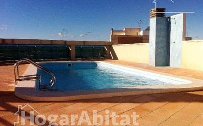 Swimming pool of Flat for sale in Burriana / Borriana  with Air Conditioner and Terrace