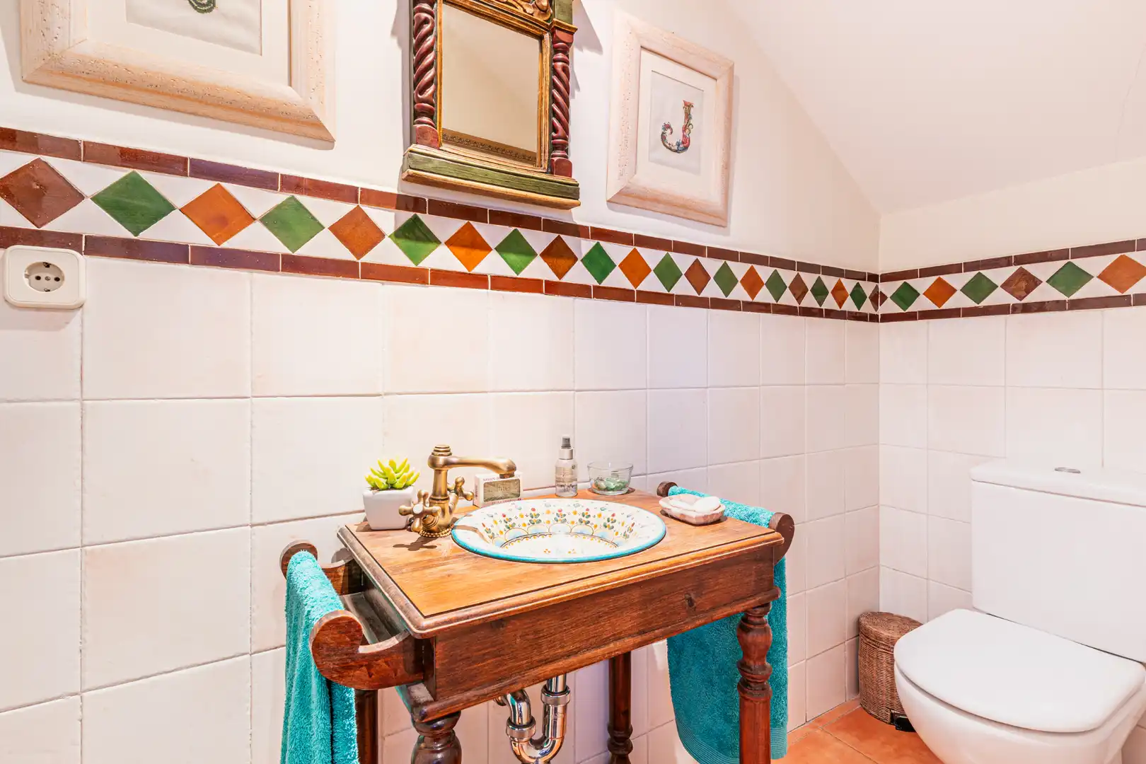 Baño de Casa o chalet en venta en Torrelodones con Aire acondicionado, Calefacción y Jardín privado