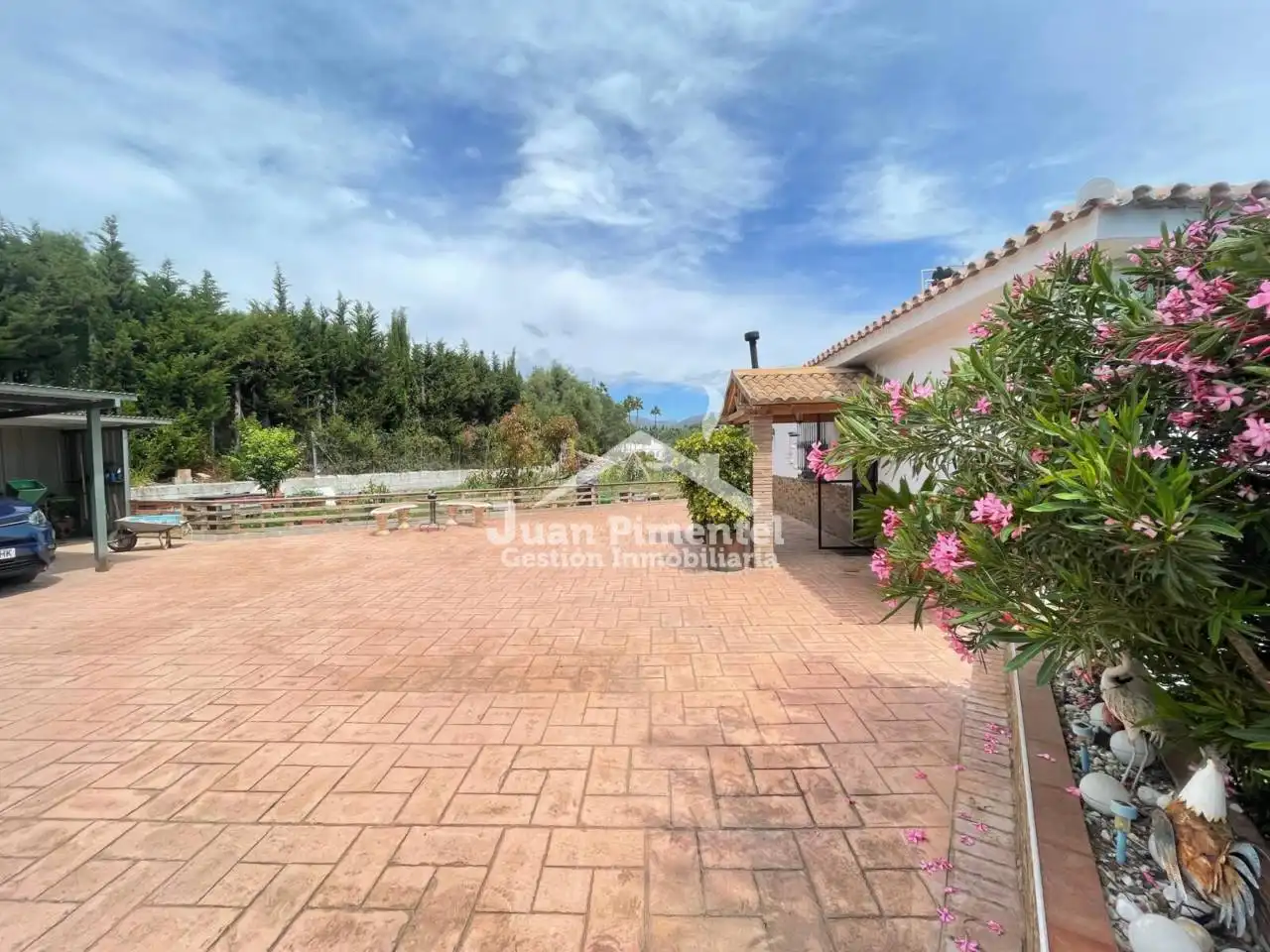 Jardí de Finca rústica en venda en Estepona amb Aire condicionat, Jardí privat i Terrassa