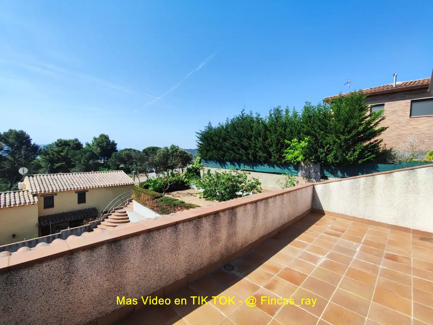 Terraza de Casa o chalet en venta en Bigues i Riells del Fai con Calefacción, Jardín privado y Terraza
