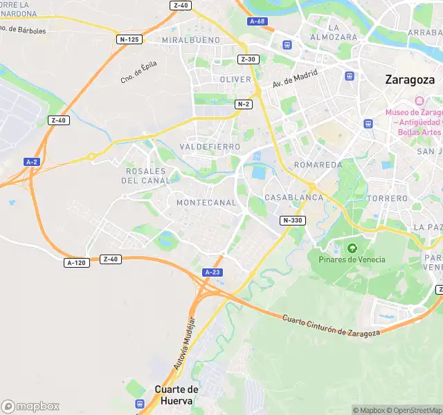 Exterior view of Flat for sale in Zaragoza