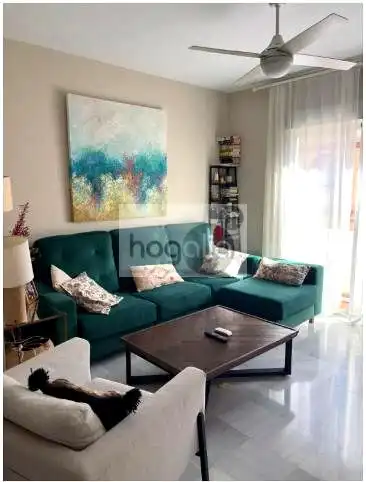 Sala de estar de Piso de alquiler en Sevilla con Aire acondicionado, Terraza y Amueblado