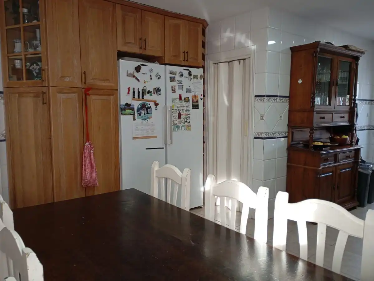 Küche von Haus oder Chalet zum Verkauf in Valdepeñas mit Klimaanlage, Heizung und Terrasse