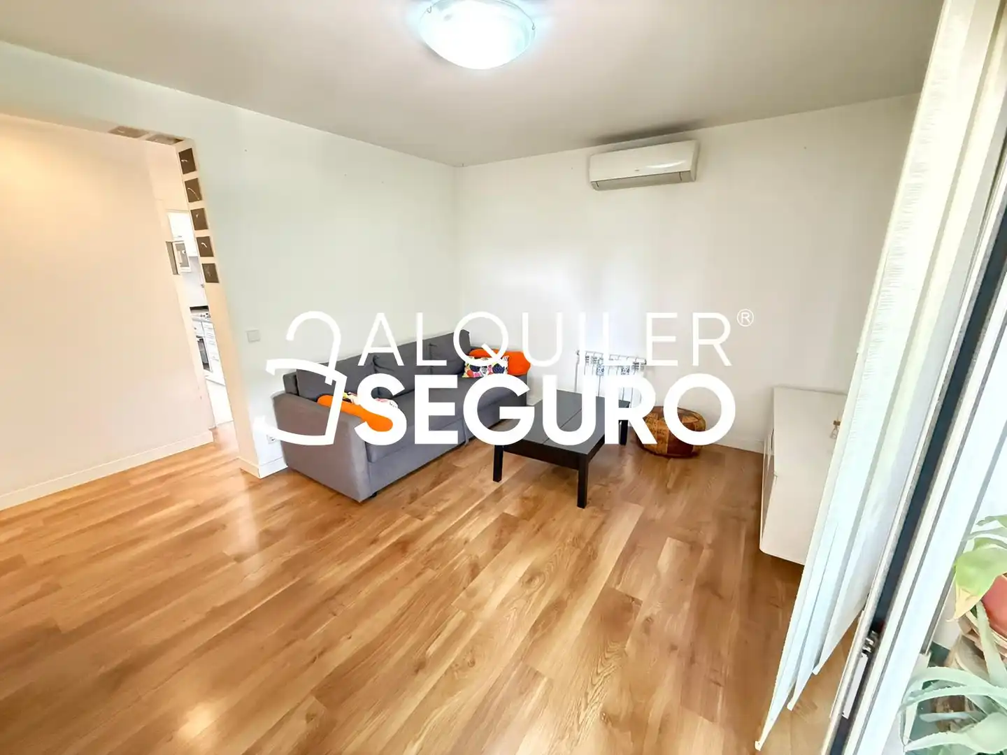 Sala d'estar de Pis de lloguer en Madrid amb Aire condicionat, Calefacció i Terrassa