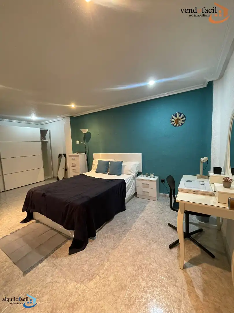 Bedroom of Flat for sale in Murcia  with Air Conditioner, Heating and Furnished