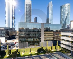 Exterior view of Flat to rent in  Madrid Capital  with Air Conditioner, Heating and Parquet flooring