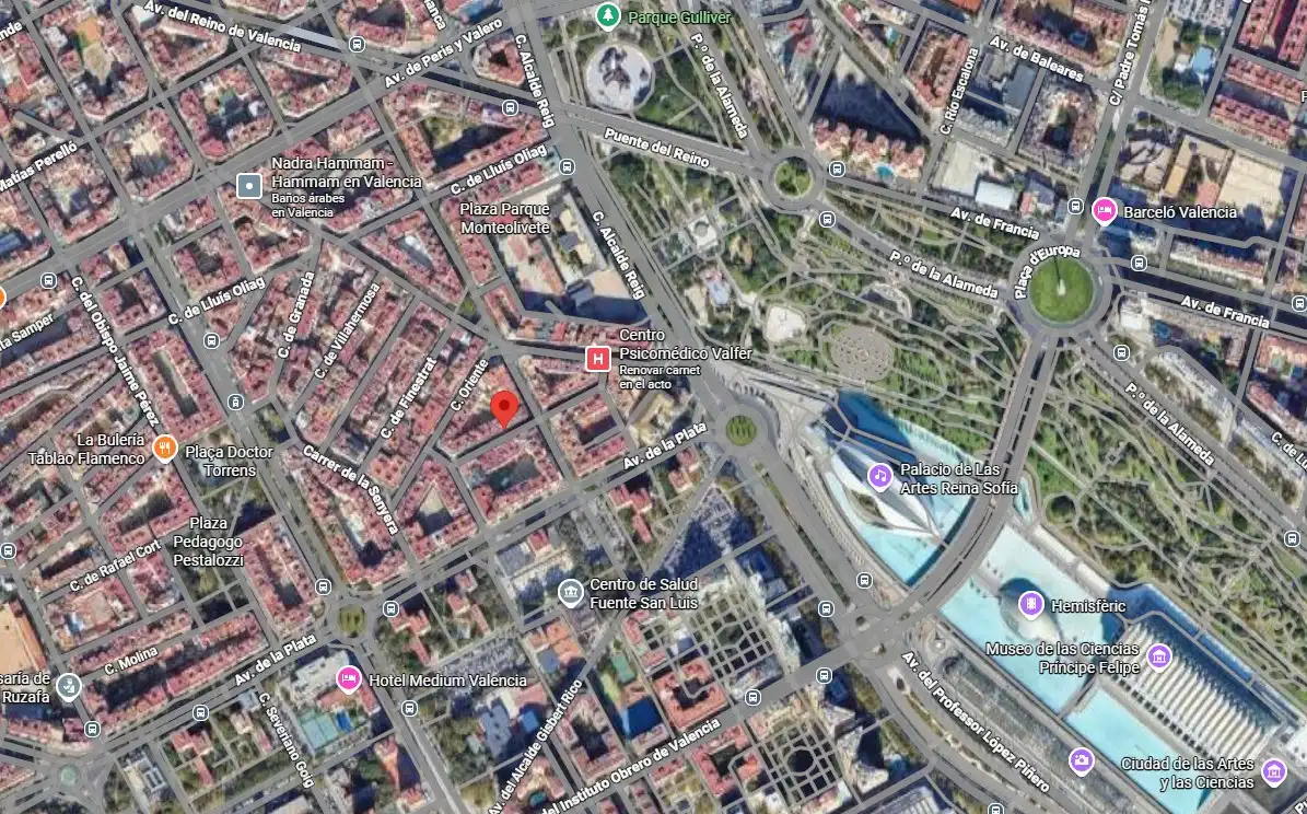 Vista exterior de Piso en venta en Valencia con Balcón