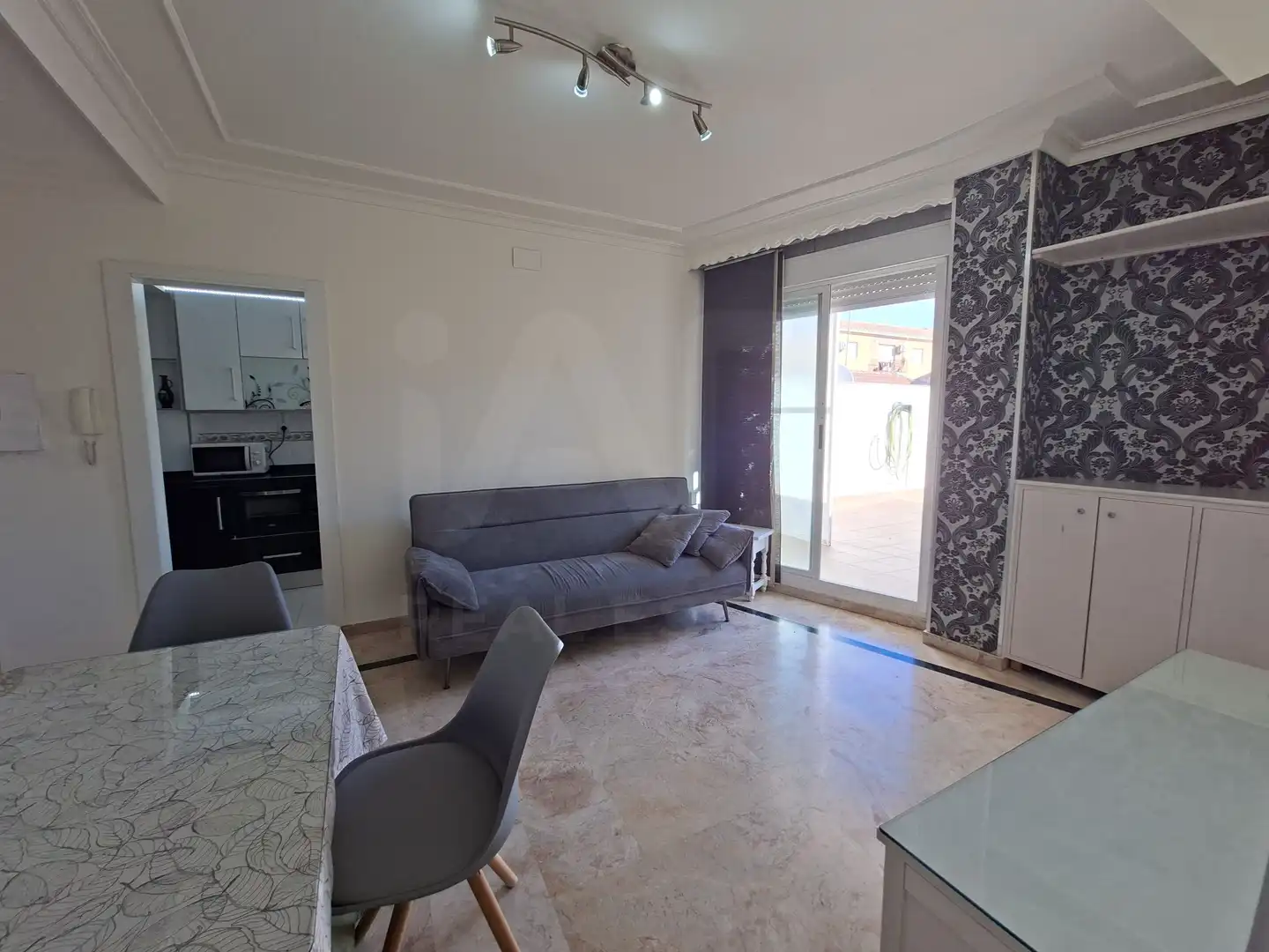 Living room of Flat for sale in Armilla  with Air Conditioner and Terrace