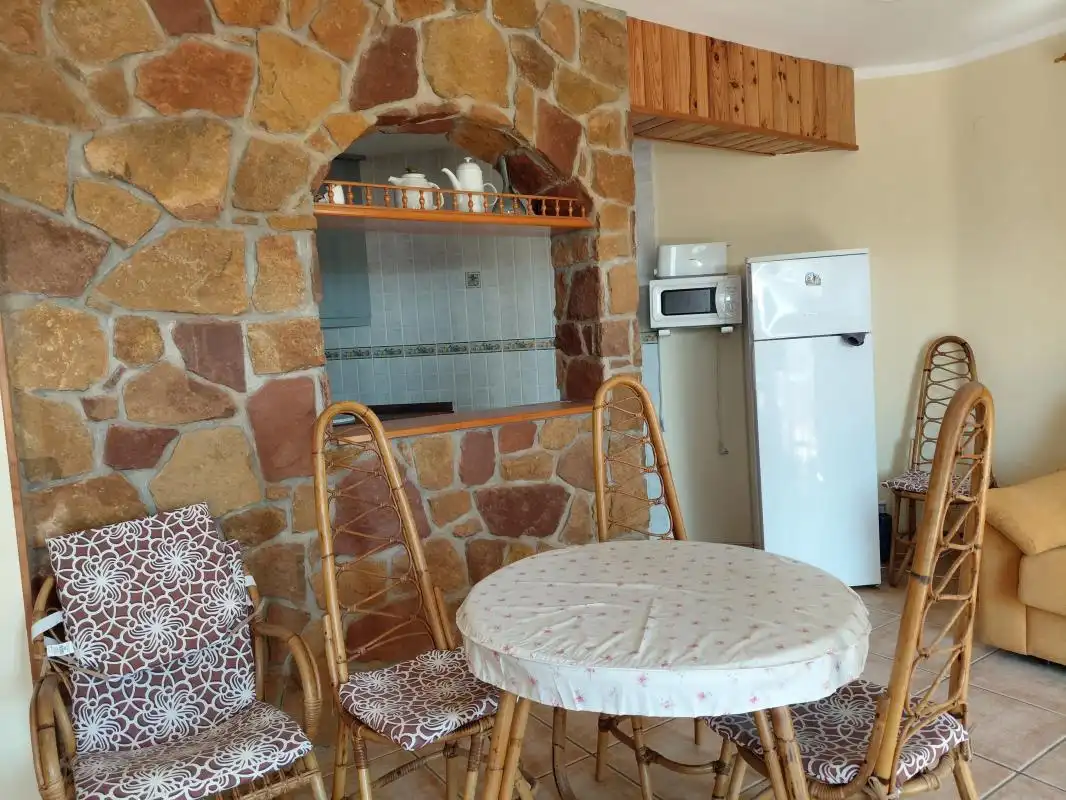 Küche von Erdgeschoss zum Verkauf in Cullera mit Heizung, Privatgarten und Terrasse