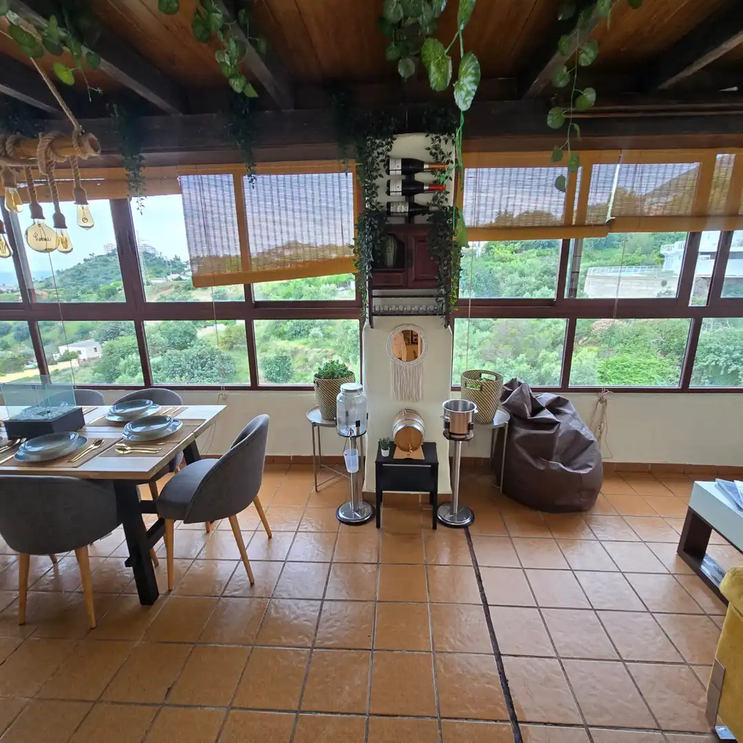 Balcony of Attic for sale in Benalmádena  with Air Conditioner, Terrace and Storage room