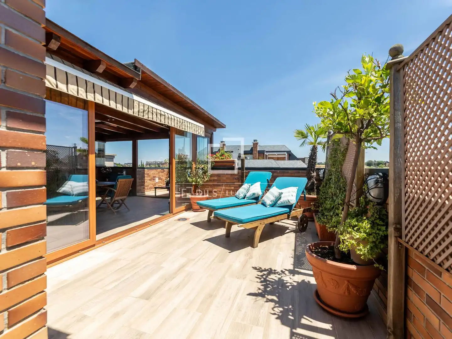 Terrace of Attic for sale in Majadahonda  with Terrace, Storage room and Swimming Pool