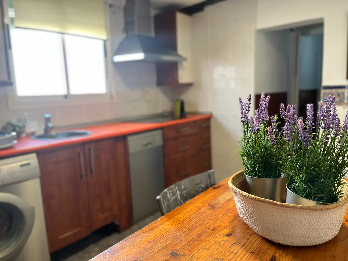 Cocina de Finca rústica en venta en El Burgo de Ebro con Aire acondicionado, Calefacción y Jardín privado