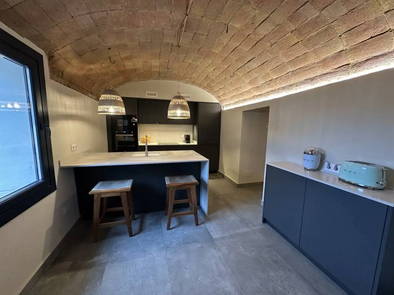 Cocina de Finca rústica en venta en Palamós con Aire acondicionado, Jardín privado y Parquet