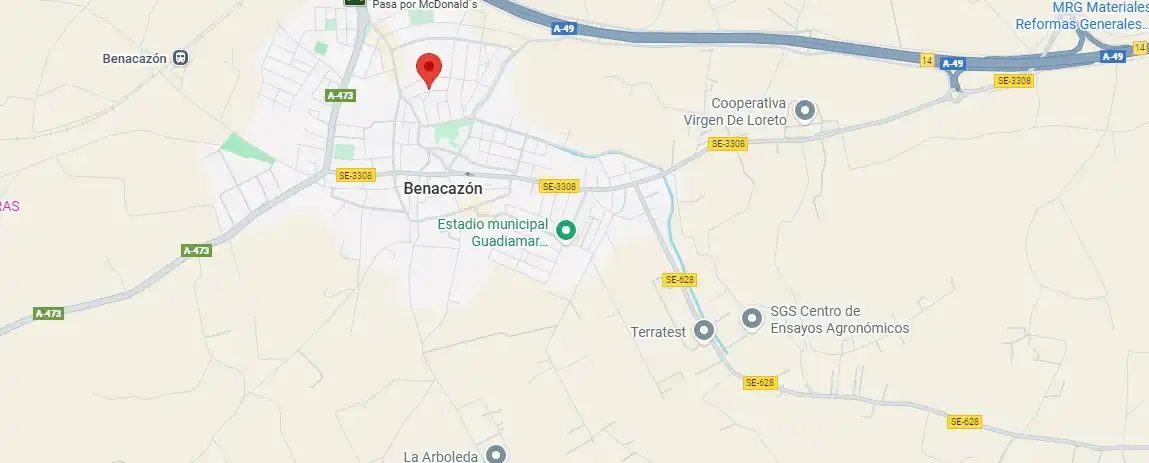 Vista exterior de Piso en venta en Benacazón