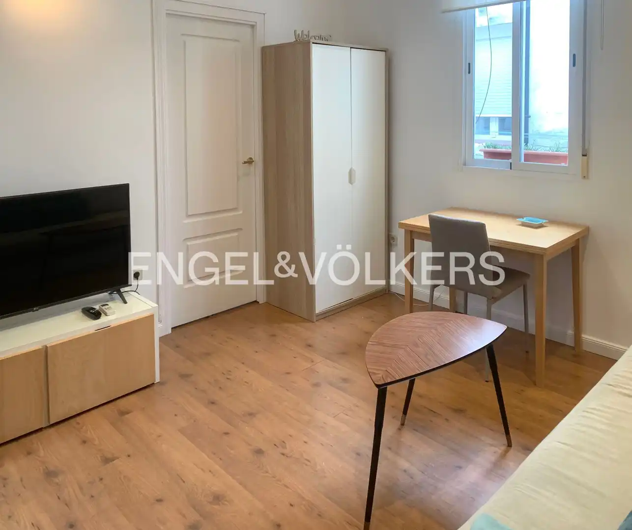 Wohnzimmer von Wohnung zur Miete in Madrid mit Klimaanlage und Heizung