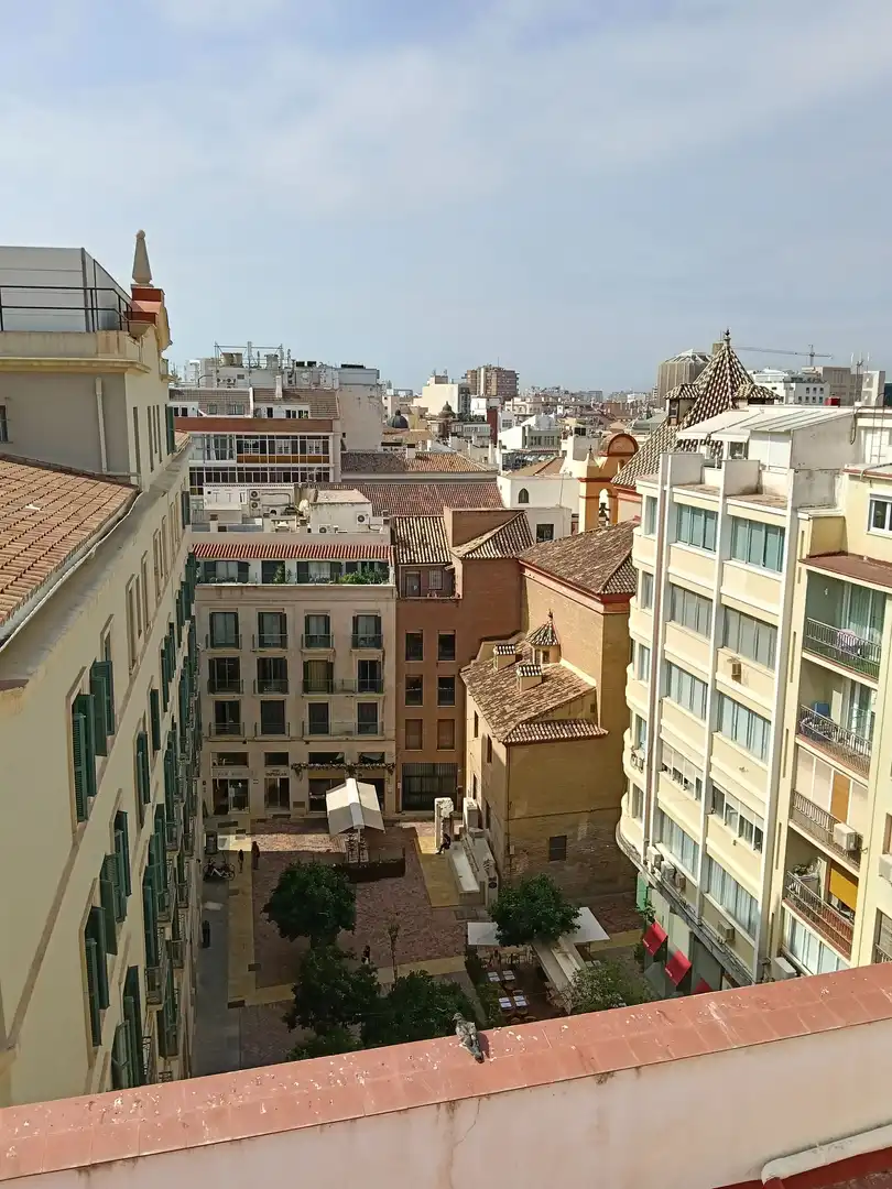 Vista exterior de Ático de alquiler en Málaga con Aire acondicionado y Terraza