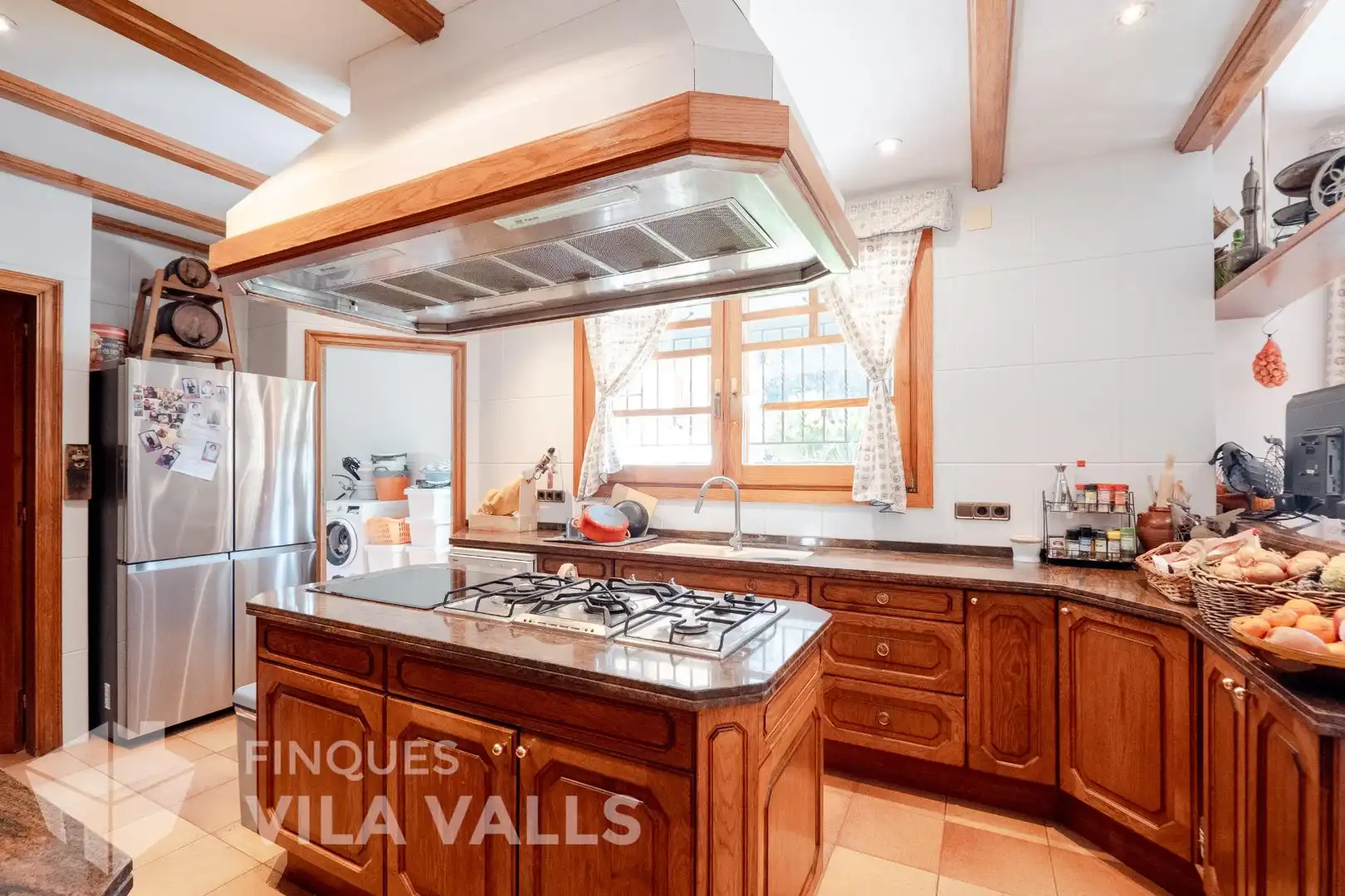 Cocina de Casa o chalet en venta en Caldes de Montbui con Aire acondicionado, Jardín privado y Terraza