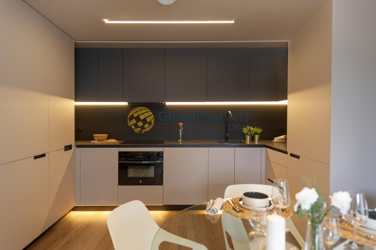 Kitchen of Flat for sale in Abrera  with Air Conditioner, Terrace and Balcony
