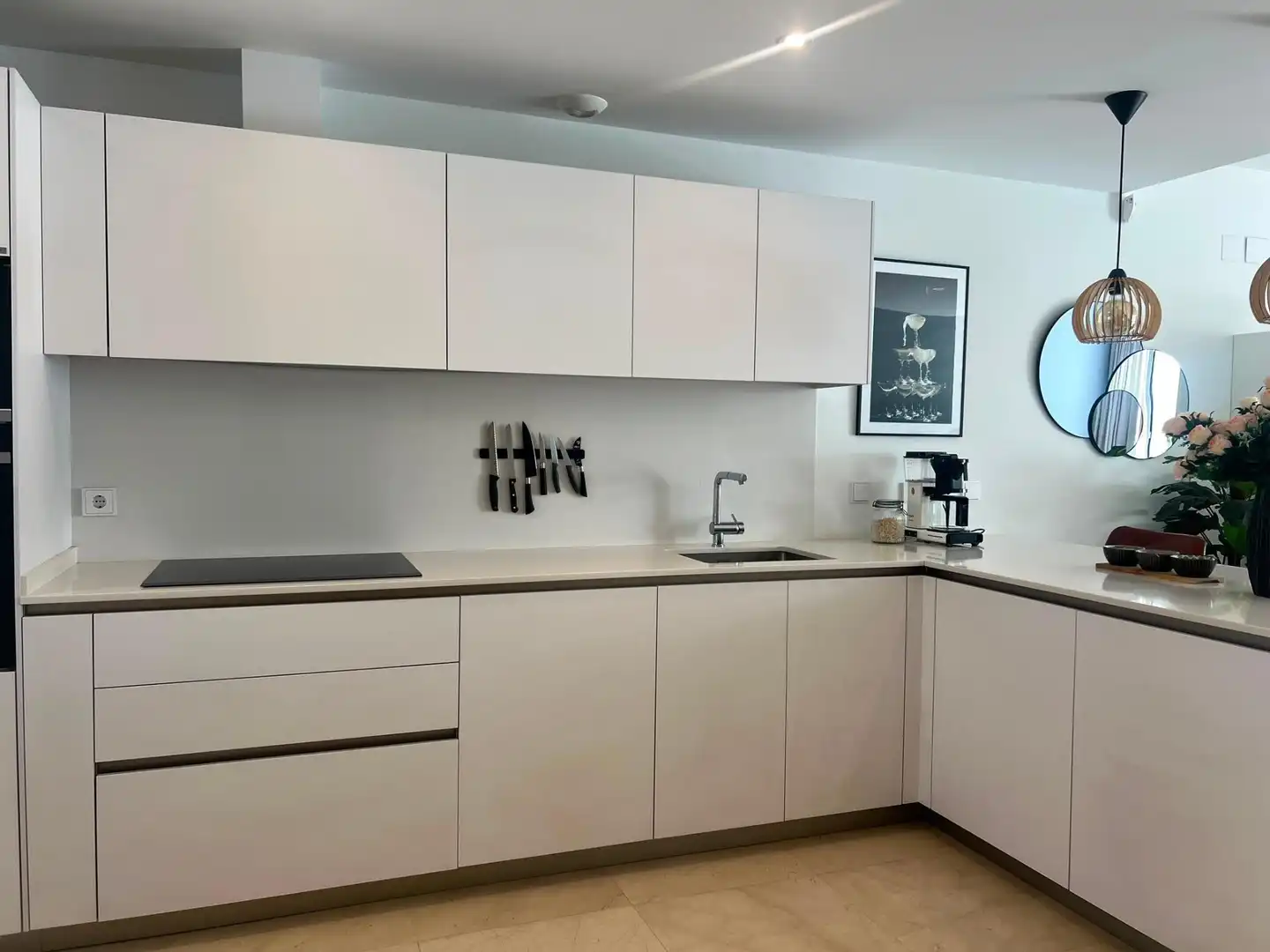 Kitchen of Apartments for sale in Mijas  with Air Conditioner, Heating and Terrace