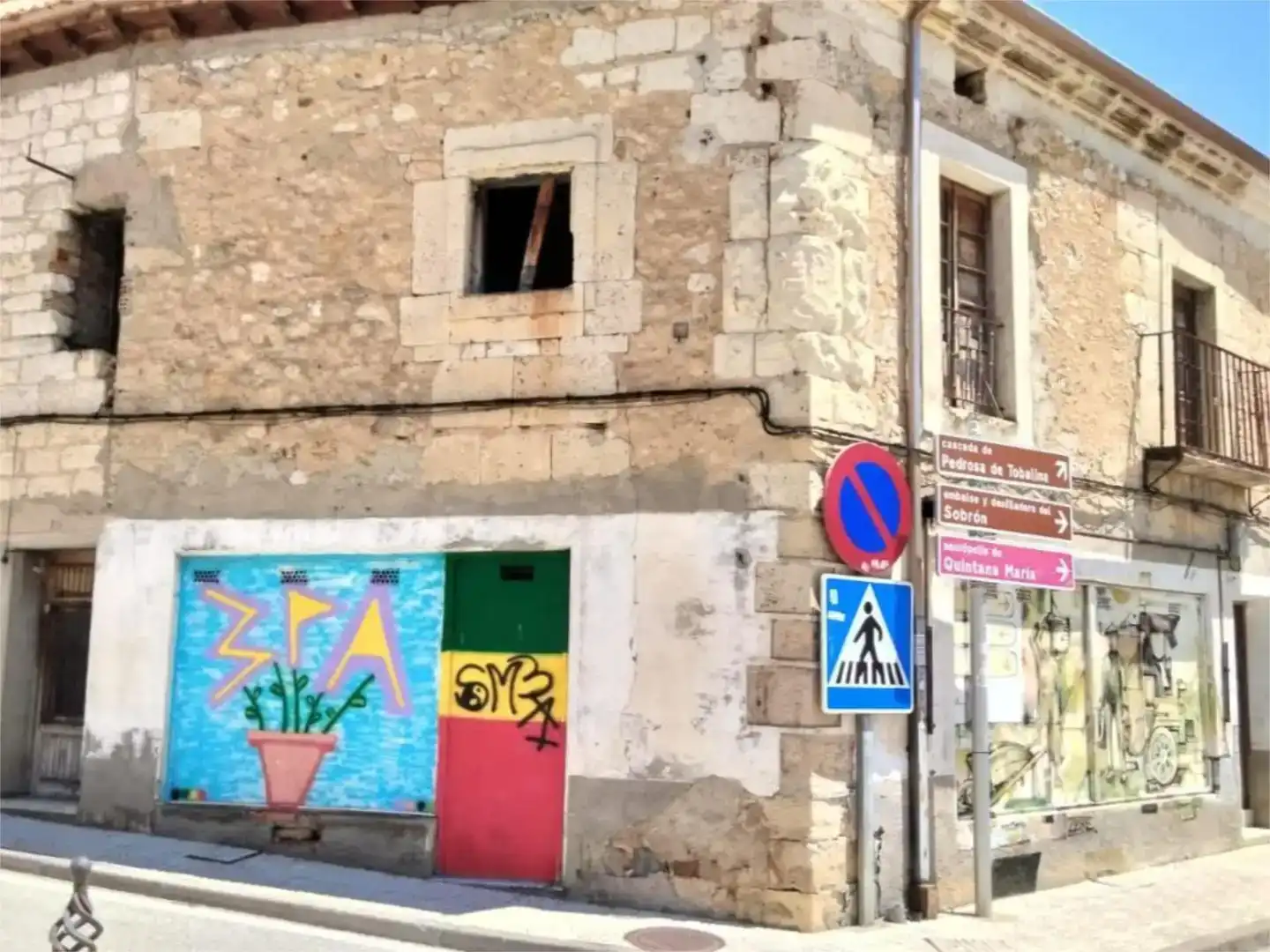 Vista exterior de Piso en venta en Trespaderne con Jardín privado y Balcón