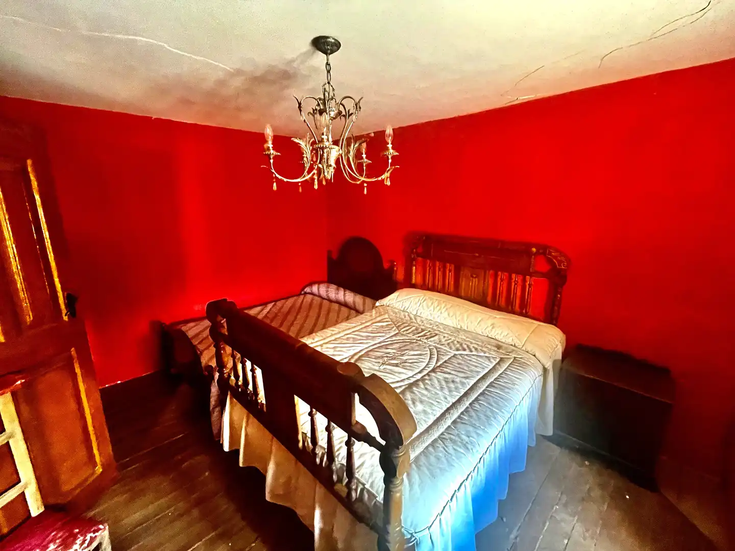 Schlafzimmer von Haus oder Chalet zum Verkauf in Villaturiel mit Privatgarten und Abstellraum