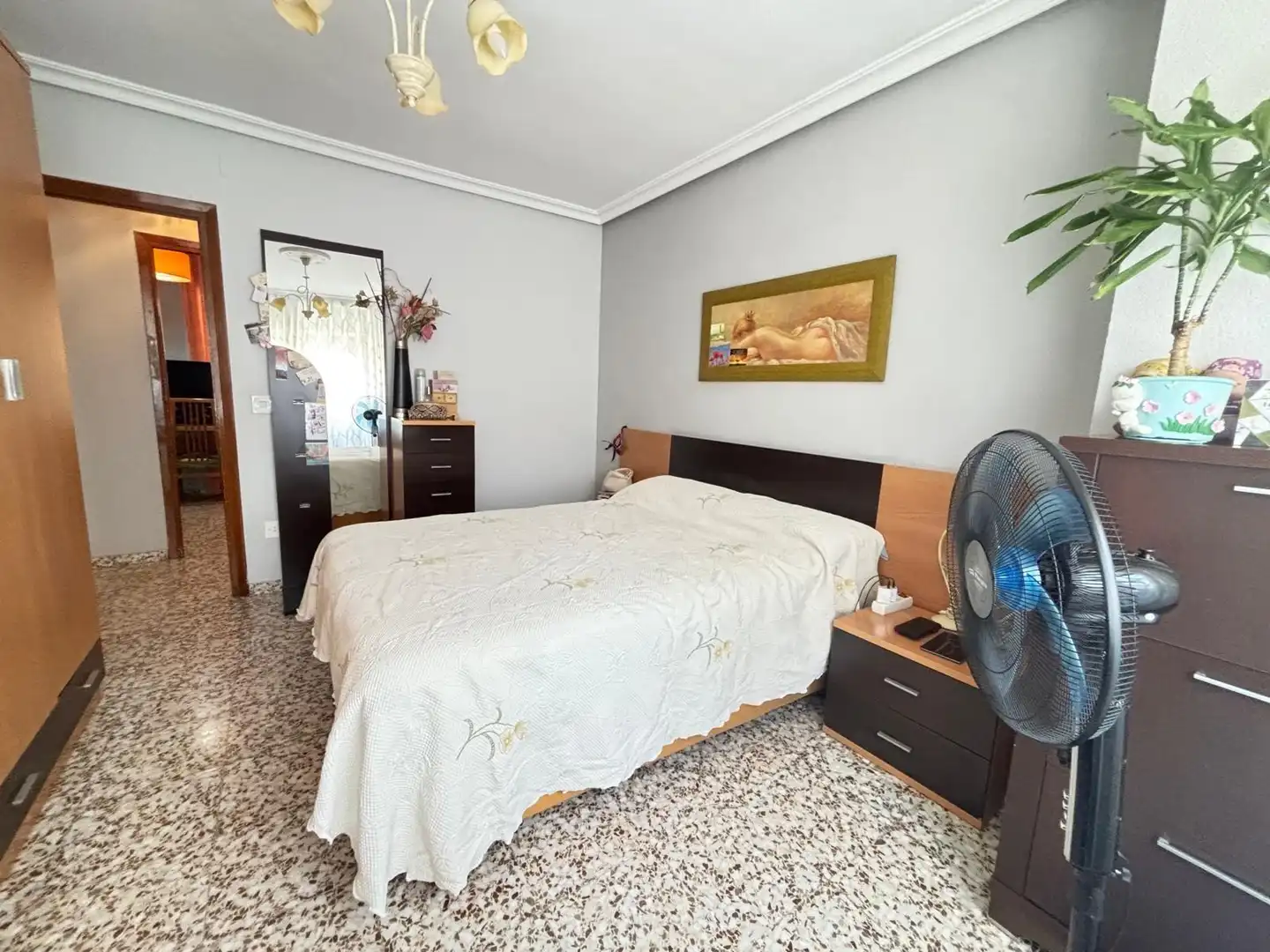 Bedroom of Flat for sale in Ciudad Real  with Air Conditioner, Heating and Terrace