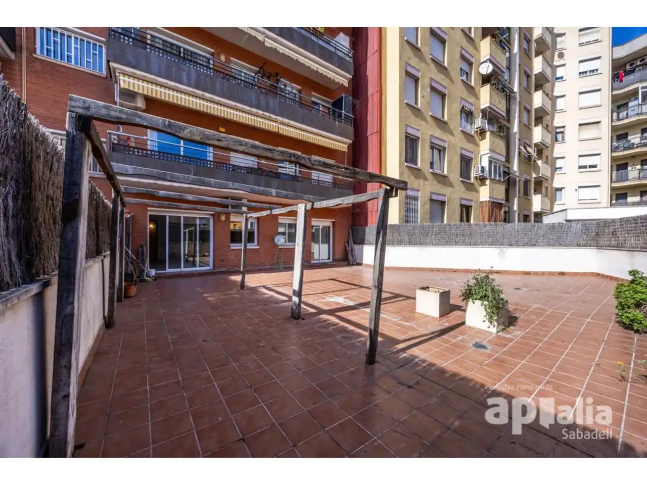 Terrace of Flat for sale in Sabadell  with Heating, Terrace and Balcony