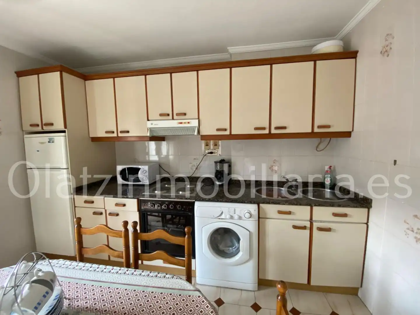 Cocina de Piso de alquiler en Ortuella con Calefacción, Amueblado y Balcón