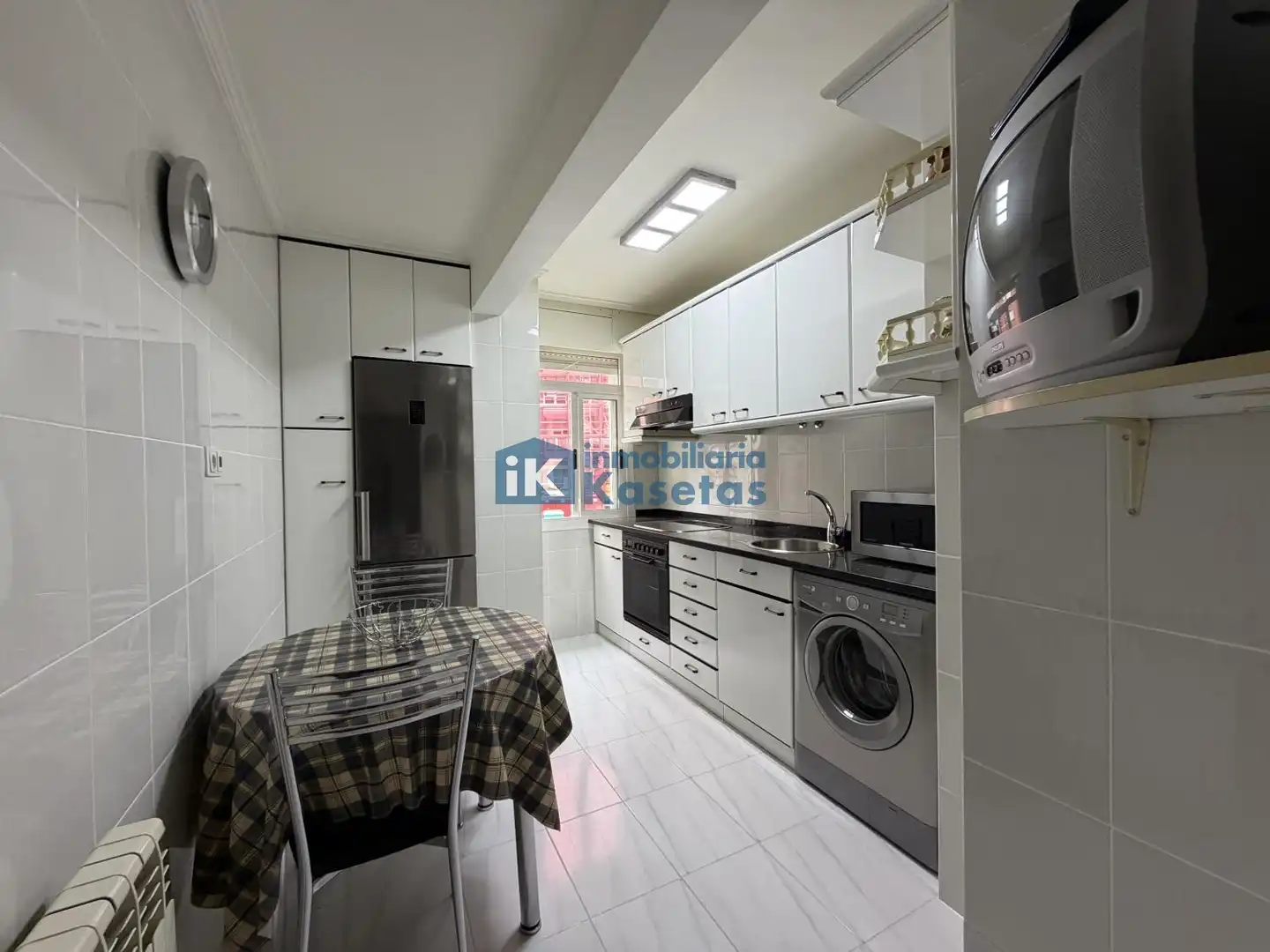 Kitchen of Flat for sale in Basauri   with Heating, Terrace and Furnished