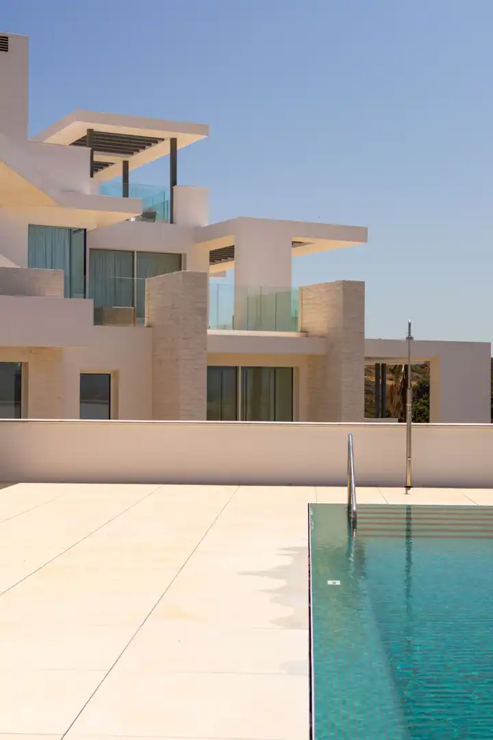 Exterior view of Ground floor for sale in Ojén  with Air Conditioner, Private garden and Terrace