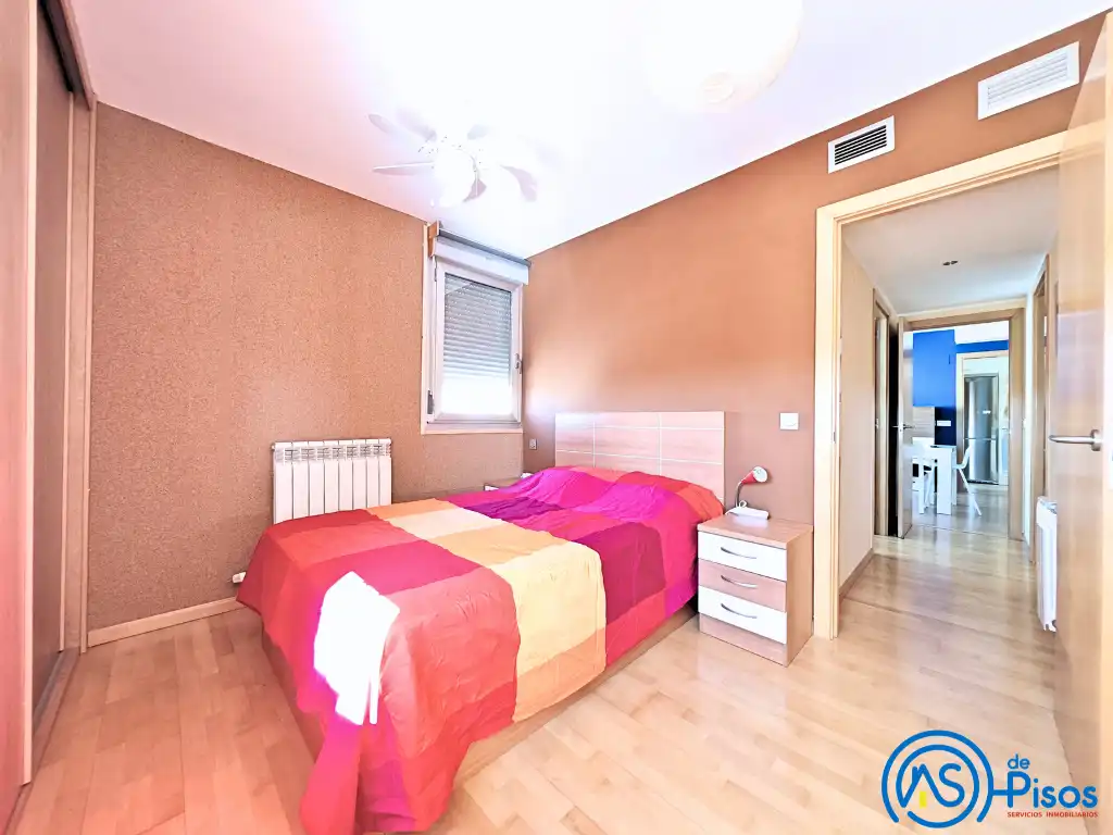 Habitación de Piso de alquiler en Cadrete con Calefacción, Jardín privado y Parquet