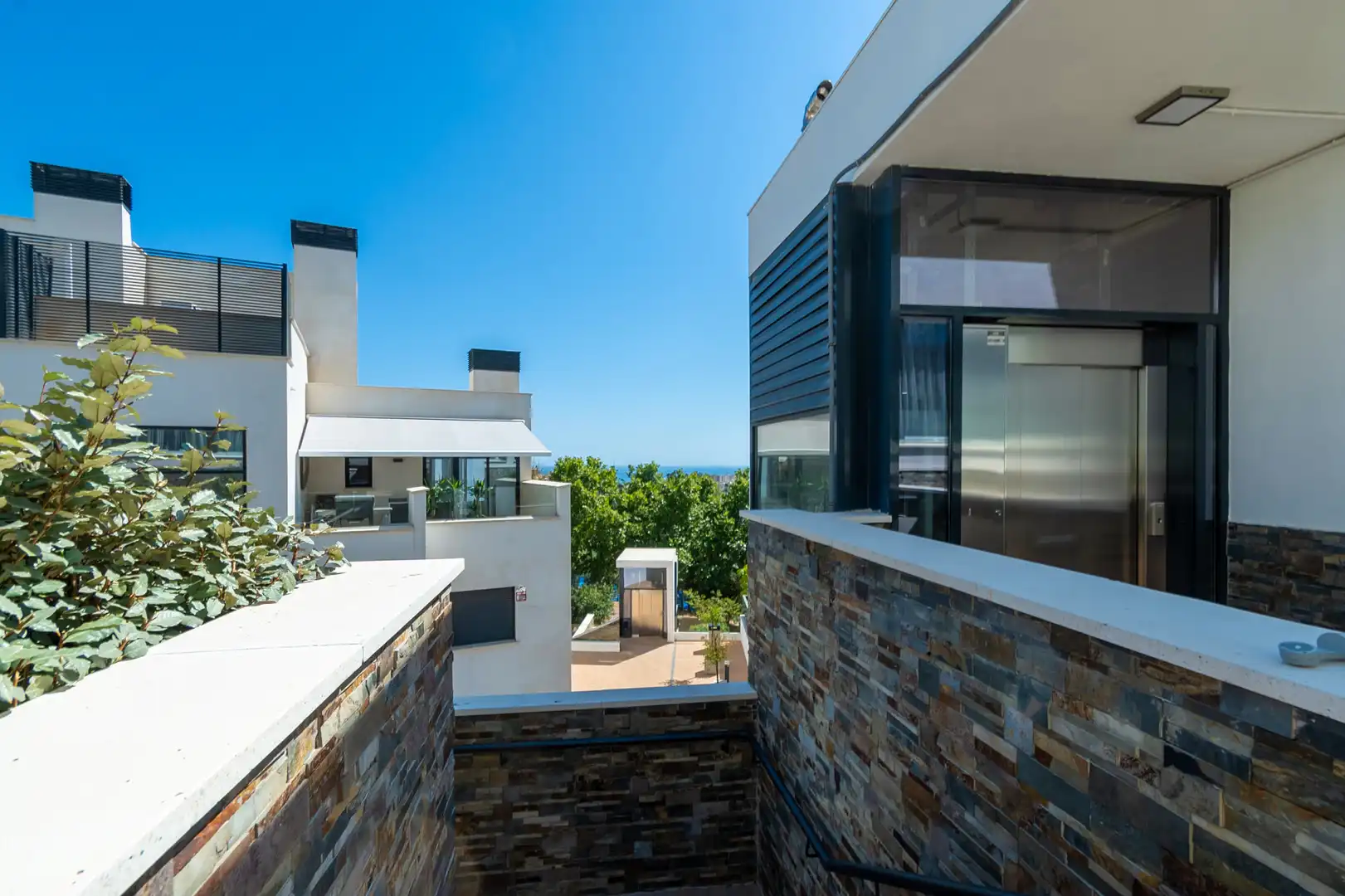 Terraza de Apartamento de alquiler en Marbella con Aire acondicionado, Terraza y Trastero