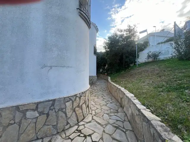 Vista exterior de Casa adosada en venta en Peñíscola / Peníscola con Terraza, Trastero y Amueblado