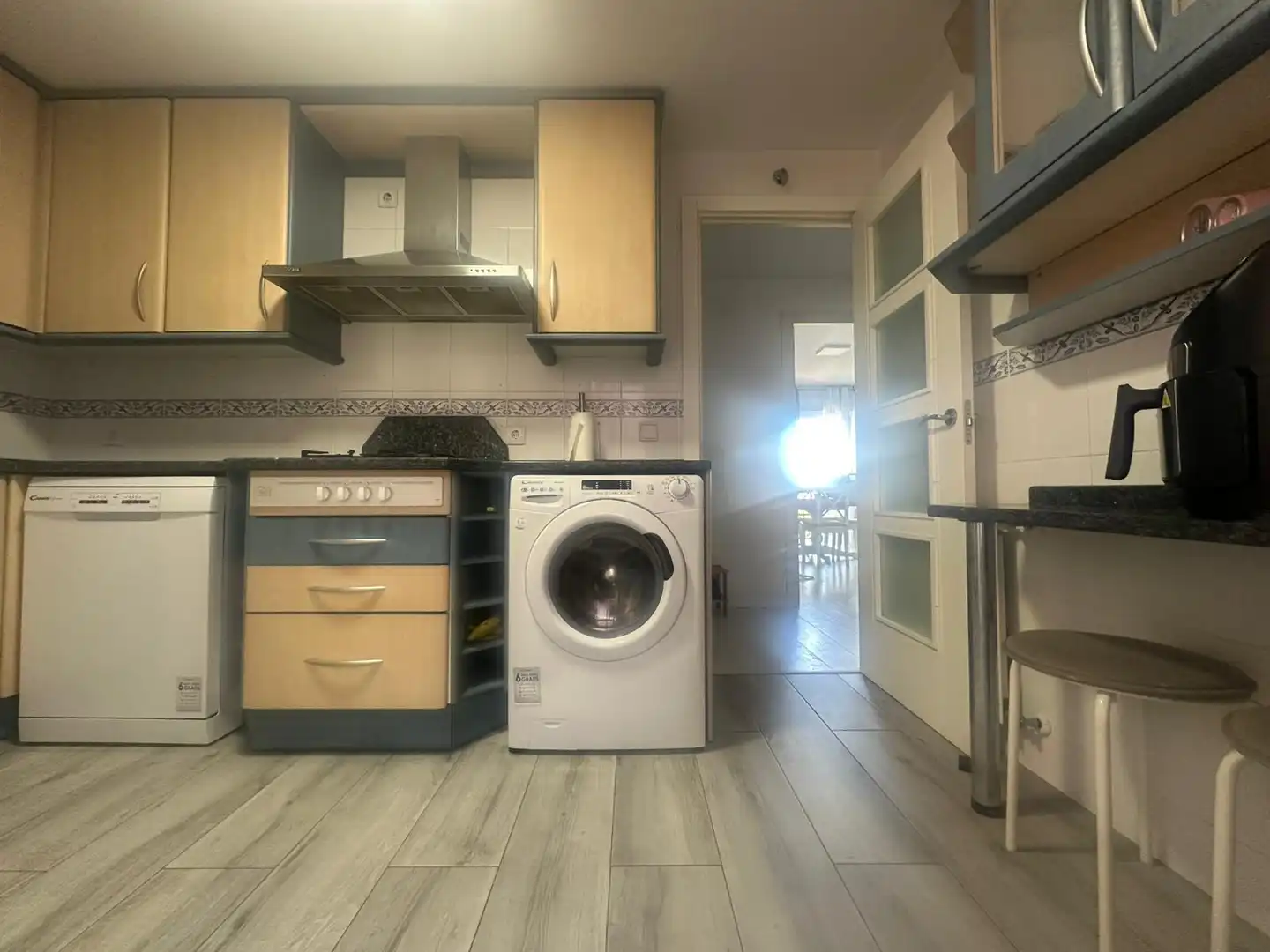 Kitchen of Flat for rent in Móstoles  with Heating, Terrace and Oven