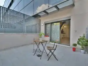 Terrace of Duplexes for rent in San Sebastián de los Reyes  with Air Conditioner, Private garden and Terrace