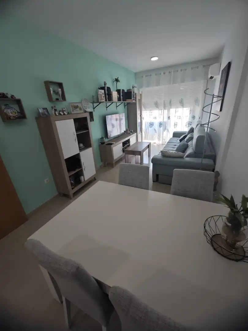 Sala de estar de Piso en venta en Oliva con Aire acondicionado, Calefacción y Terraza