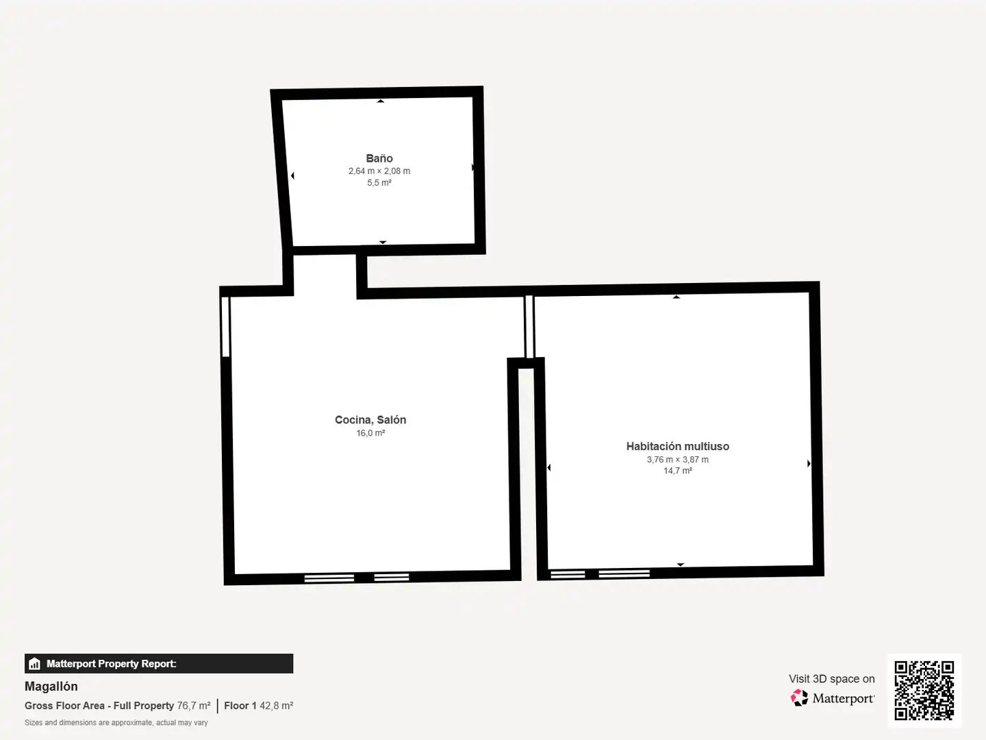 Casa adosada en venta en Magallón con Amueblado
