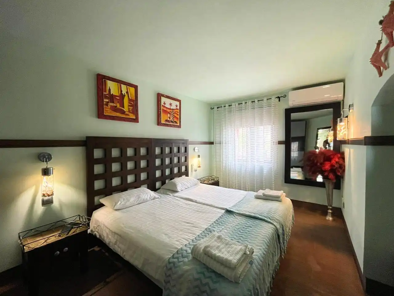 Bedroom of Ground floor for sale in San Bartolomé de Tirajana  with Air Conditioner, Terrace and Furnished