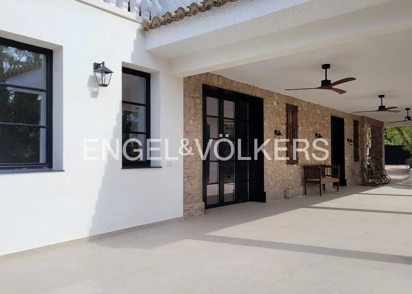 Terrassa de Casa o xalet de lloguer en Náquera amb Aire condicionat, Calefacció i Jardí privat