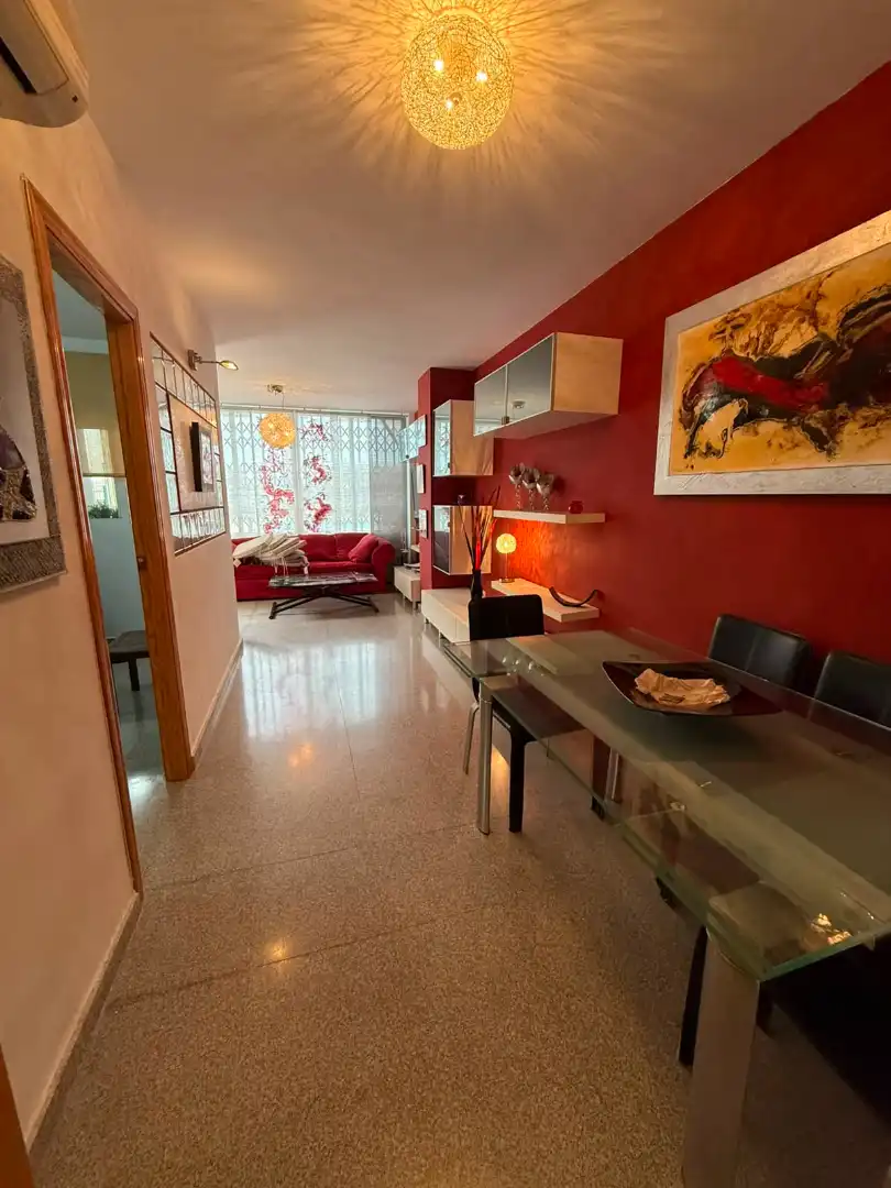 Living room of Flat for rent in El Campello  with Air Conditioner, Heating and Terrace